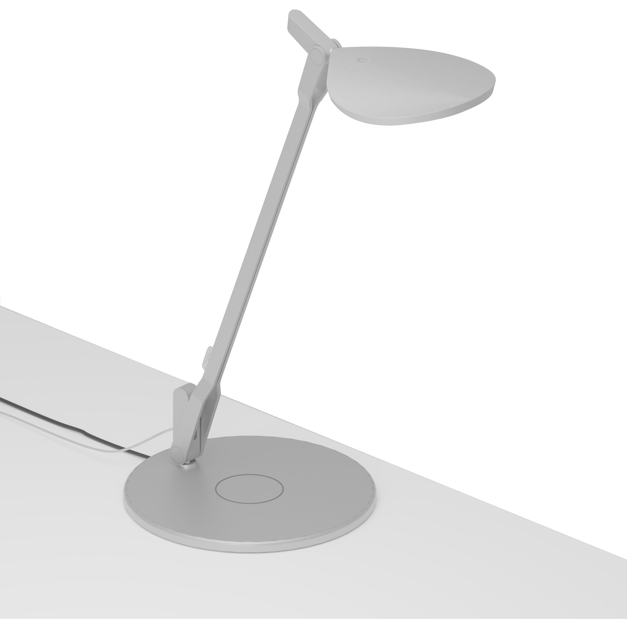 Koncept SPY W SIL USB QCB Splitty 16.05 inch 7 watt Silver Desk Lamp Portable Light